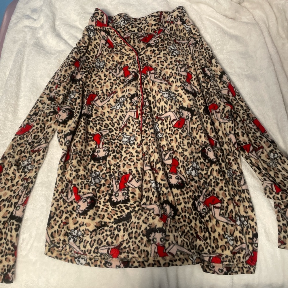 Betty boop pj top